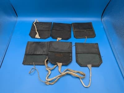 LOT OF 19 Surplus Mosin Nagant Canvas / Leather Field Cleaning Tool Pouch - Thumbnail 5