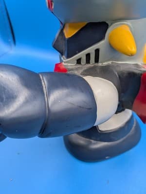 [Super Rare] Mazinger Z Soft Vinyl Figure Piggy Bank - Rear Coin Slot - Thumbnail 7