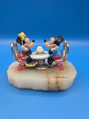 Disney Ron Lee Mickey Minnie Mouse Ice Cream Parlor 70th Anniversary LE 1500 - Thumbnail 3