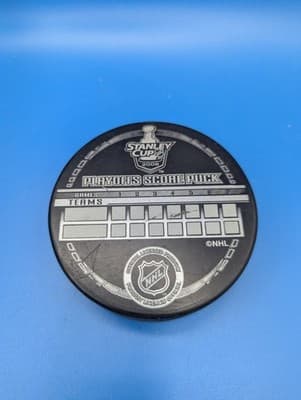 2008 Stanley Cup Detroit Red Wings v Dallas Stars Souvenir Conference Puck - Thumbnail 2