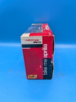 Maisto Bike Me 1:12 Diecast Aprilia RSV 1000 Motorcycle New In Box - Thumbnail 2