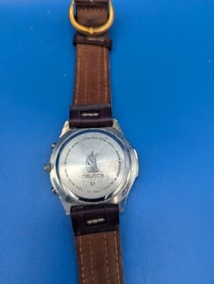 Nautica vintage chronograph watch - Japan Quartz - rare model - Thumbnail 4