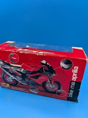 Maisto Bike Me 1:12 Diecast Aprilia RSV 1000 Motorcycle New In Box - Thumbnail 5
