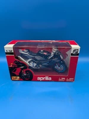 Maisto Bike Me 1:12 Diecast Aprilia RSV 1000 Motorcycle New In Box