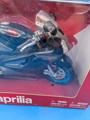Maisto Bike Me 1:12 Diecast Aprilia RSV 1000 Motorcycle New In Box - Thumbnail 11