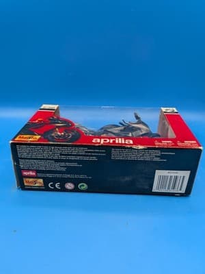 Maisto Bike Me 1:12 Diecast Aprilia RSV 1000 Motorcycle New In Box - Thumbnail 8
