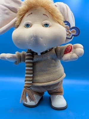 Vintage Singing & Dancing 10” Topo Gigio Italian Kids Show Toy w Original Tags - Thumbnail 4
