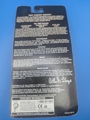 Matchbox Hot August Nights Arthur LeVesque Autograph 1:64 & 1962 Chevy Corvette - Thumbnail 2