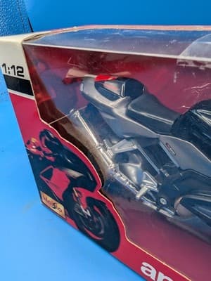 Maisto Bike Me 1:12 Diecast Aprilia RSV 1000 Motorcycle New In Box - Thumbnail 12