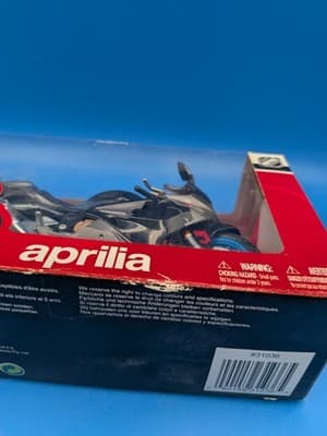 Maisto Bike Me 1:12 Diecast Aprilia RSV 1000 Motorcycle New In Box - Thumbnail 9