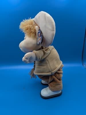Vintage Singing & Dancing 10” Topo Gigio Italian Kids Show Toy w Original Tags - Thumbnail 11