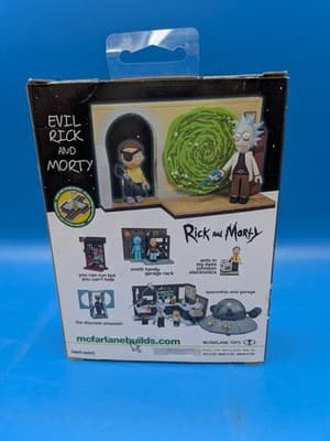 McFarlane Toys Rick and Morty Evil Rick and Morty Construction Set 98 pcs Sealed - Thumbnail 5
