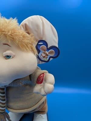 Vintage Singing & Dancing 10” Topo Gigio Italian Kids Show Toy w Original Tags - Thumbnail 2
