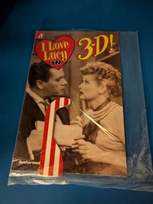 I Love Lucy Comic Book #1 Authorized Edition 3D With Glasses