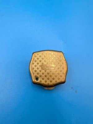 Stratton Enamel Pocket Ashtray Gold Tone Bird Design Metal - Thumbnail 3