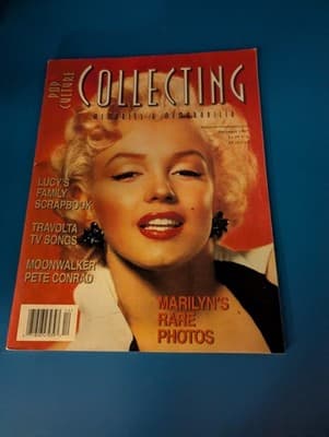 Pop Culture Collecting Magazine - Vintage Dec 1997 - Cover: Marilyn Monroe