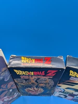Dragon Ball Z VHS Funimation Anime Series (Lot Of 4 VHS Tapes) - Good Condition - Thumbnail 9