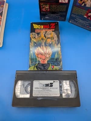 Dragon Ball Z VHS Funimation Anime Series (Lot Of 4 VHS Tapes) - Good Condition - Thumbnail 17
