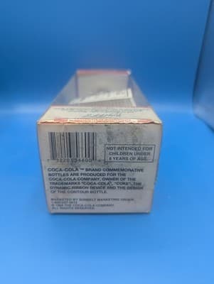 Coca-Cola Gold Plated Bottle with Collector's Box and Tag - Sports Series - Thumbnail 5