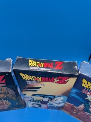 Dragon Ball Z VHS Funimation Anime Series (Lot Of 4 VHS Tapes) - Good Condition - Thumbnail 8