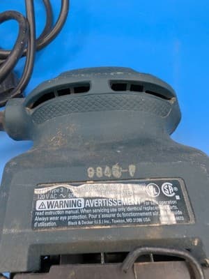 BLACK AND DECKER , SHEET PALM SANDER - Thumbnail 7