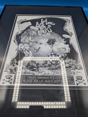 1990 La Luz De Jesus Presents Odious Images Drawings By S Clay Wilson Poster - Thumbnail 4