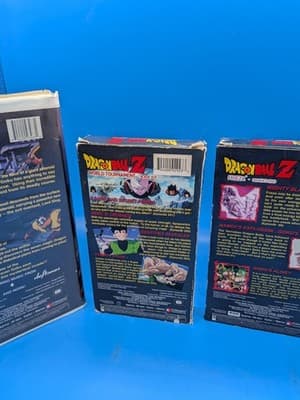 Dragon Ball Z VHS Funimation Anime Series (Lot Of 4 VHS Tapes) - Good Condition - Thumbnail 14