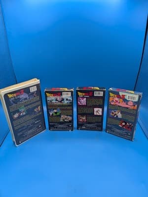 Dragon Ball Z VHS Funimation Anime Series (Lot Of 4 VHS Tapes) - Good Condition - Thumbnail 11