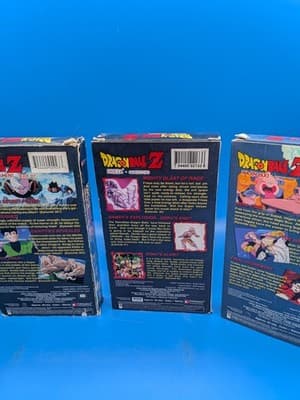 Dragon Ball Z VHS Funimation Anime Series (Lot Of 4 VHS Tapes) - Good Condition - Thumbnail 13