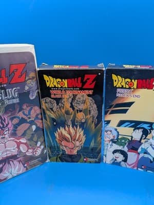 Dragon Ball Z VHS Funimation Anime Series (Lot Of 4 VHS Tapes) - Good Condition - Thumbnail 4