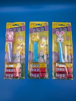 Easter PEZ Dispensers Target exclusives (Lot Of 3) ~ Sealed On Cards - Thumbnail 2