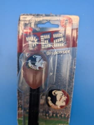 New PEZ 2006 Florida State University Candy Dispenser NCAA Football - Thumbnail 2