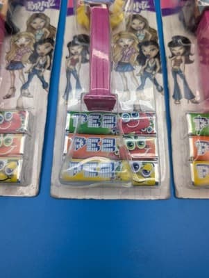 PEZ Bratz Candy Dispensers Lot of 3 Sealed - EUROPEAN (See Images) Rare!!! - Thumbnail 6