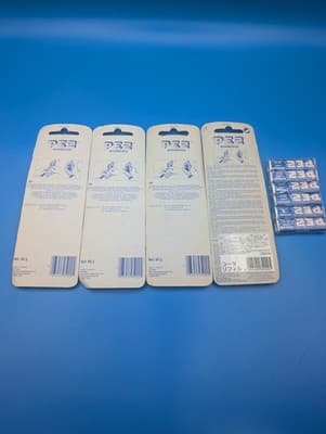 Retro Pez Candy Bon Bon Refill Packs (3 European / 1 Japanese) - Thumbnail 2