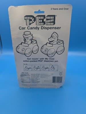 1999 Peter the Clown Pez Car Candy Dispenser Unopened Original Package - Thumbnail 5