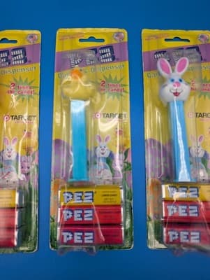 Easter PEZ Dispensers Target exclusives (Lot Of 3) ~ Sealed On Cards - Thumbnail 4