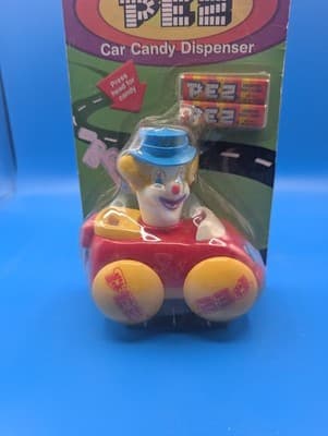 1999 Peter the Clown Pez Car Candy Dispenser Unopened Original Package - Thumbnail 3