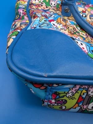 Tokidoki Summer Splash Leather Handbag w/ Unicorno Keychain - VERY RARE! - Thumbnail 14