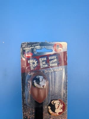New PEZ 2006 Florida State University Candy Dispenser NCAA Football - Thumbnail 4