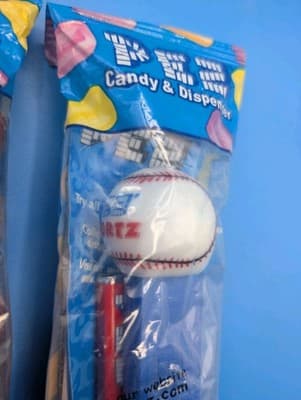 PEZ Sports Dispensers (Set Of 3) MIB - Rare (Football, Baseball, Basketball) - Thumbnail 4