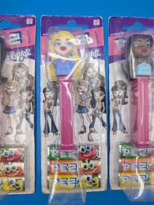 PEZ Bratz Candy Dispensers Lot of 3 Sealed - EUROPEAN (See Images) Rare!!! - Thumbnail 8