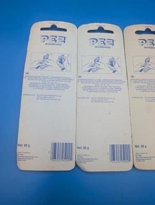 Retro Pez Candy Bon Bon Refill Packs (3 European / 1 Japanese) - Thumbnail 3