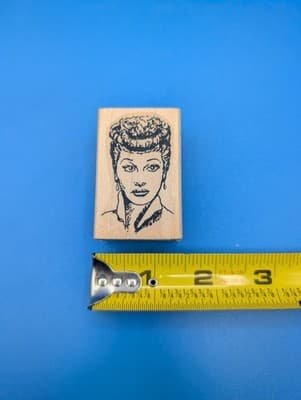 Lucille Ball Rubber Stamp (UNUSED) - I Love Lucy - Thumbnail 8