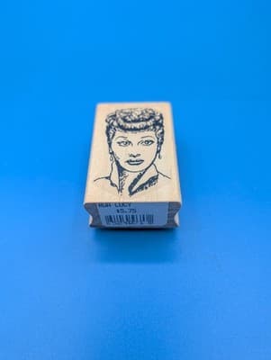 Lucille Ball Rubber Stamp (UNUSED) - I Love Lucy - Thumbnail 3