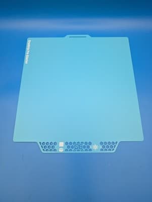 BIQU Cryogrip Pro Glacier 256X256Mm Panda Build Plate for Bambu A1/P1S/P1P/P2S - Thumbnail 2