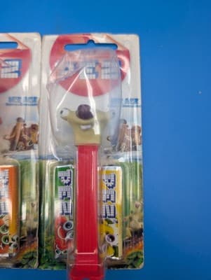 Ice Age PEZ Lot of 4 New on Card Dawn of the Dinosaurs 2006–2009 - European - Thumbnail 5