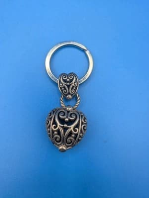 Brighton Bibi Heart keychain key fob - Thumbnail 2
