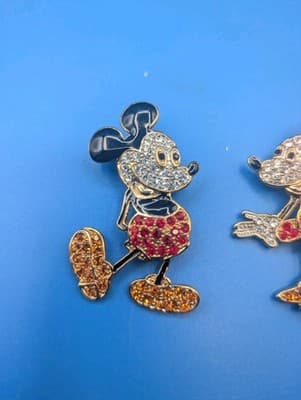 WDW MICKEY & MICKEY JEWELED PINS OR BROOCH F 17 - Thumbnail 3