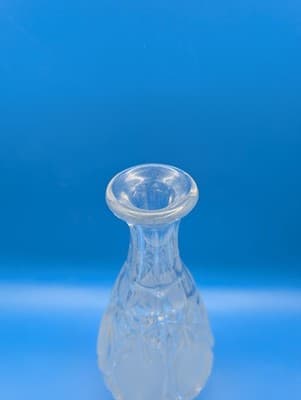 Vintage 775 by Princess House Cut Crystal Glass Decanter and Stopper German B9 - Thumbnail 9