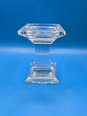 Bohemian Crystal pedestal candleholder/stick - Thumbnail 2